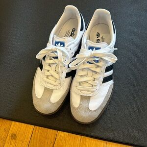 Samba originals white and black